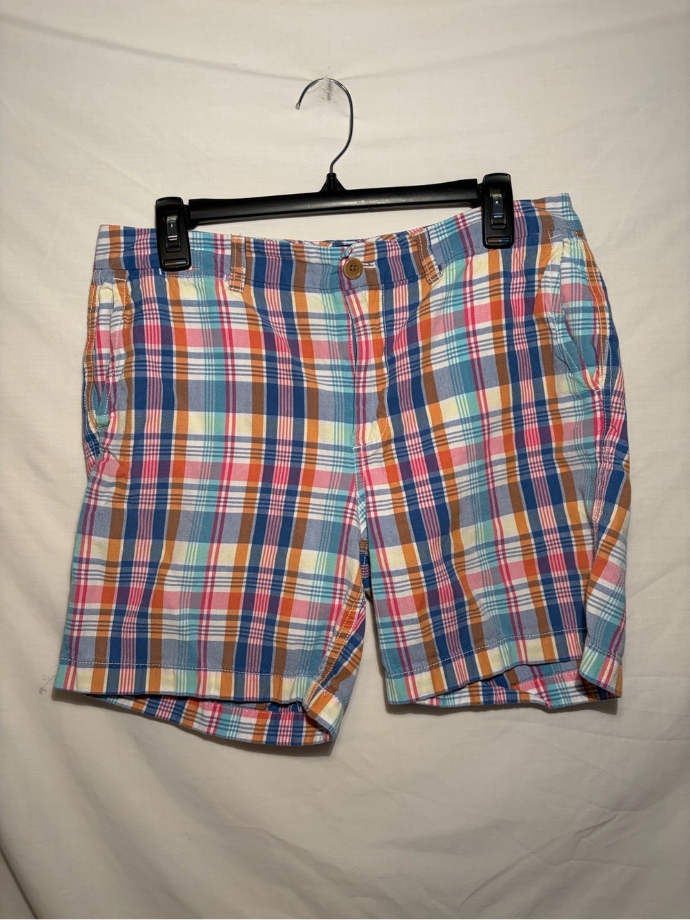 J. Crew Multicolor Plaid Chino women’s Shorts size 10